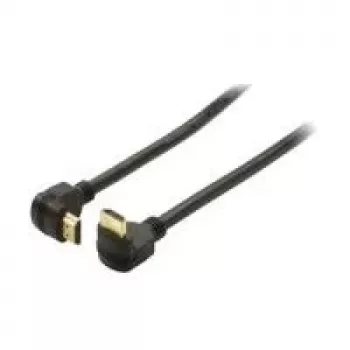 Cable HDMI ShiverPeaks BASIC-S Type-A acodado 3,0 m dorado