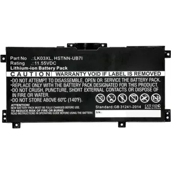 Batería HP L08855-856 52 Wh 4,55 Ah Li-Ion para dispositivos portátiles