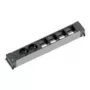 Alargador de corriente Bachmann 916.025 0,1 m 2 tomas AC negro