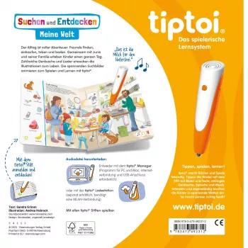 tiptoi Suchen und Entdecken: Meine Welt, libro educativo