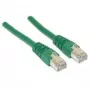 Wentronic Goobay cable de red CAT 5e, SF/UTP, verde, 0,5 m - mezcla de cobre CCA (68042)