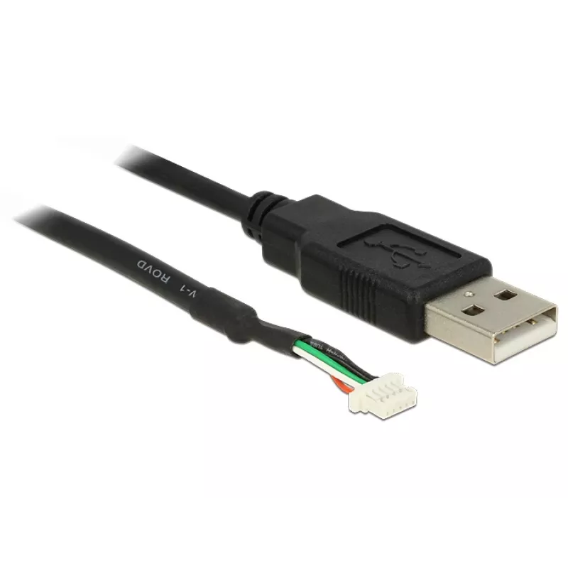 Cable de cámara DeLOCK 95986 1,5 m negro