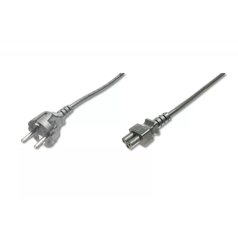 Cable de alimentación Assmann Schuko - C5 M/H 1,2 m H05VV-F3G 0,75 mm² azul (AK-440115-012-S)