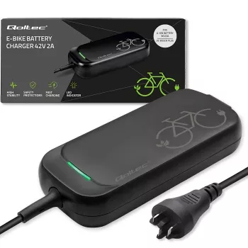 Cargador QOLTEC para e-bike Bosch 50762 36V/42V 2A