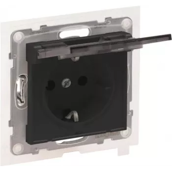 Legrand SEANO Toma Schuko SL 765424 Protección contra contactos elevada con tapa abatible 10 (765424)