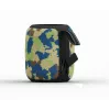Gembird SPK-BT-LED-05-CM altavoz Bluetooth portátil con LED, camuflaje