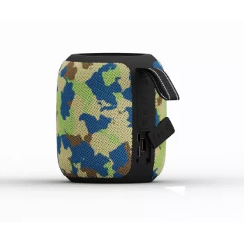 Altavoz portátil|GEMBIRD|Camuflaje|Portátil/Inalámbrico|Bluetooth|SPK-BT-LED-05-CM