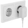 Cargador de interior Belkin WCA006vf1MWH-B5 cargador rápido USB Type-C 1m Blanco