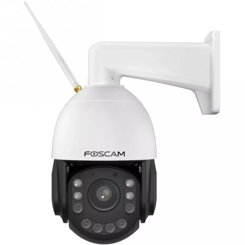 Foscam SD4H cámara Wi-Fi de exterior con giro e inclinación, 4 MP (2560x1440), negra