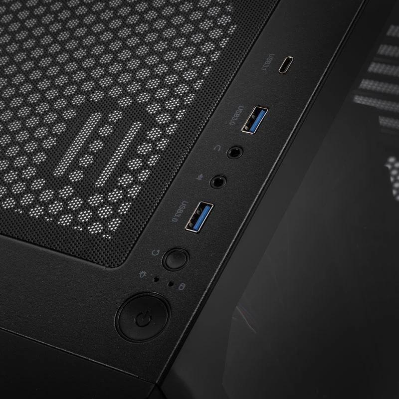 Caja de PC Seasonic Arch Q503 torre Midi negra