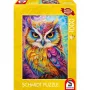 Puzzle de 1000 piezas Schmidt Spiele 59782 — Owl in Parrot Dress, puzzle, 1.000 piezas