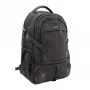 Mochila White Shark VOYAGER GBP-012 — negra, diseño resistente al agua