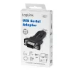 Adaptador RS-232 USB 2.0 LogiLink AU0002F Macho Negro