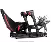Next Level Racing – Cockpit de simulador F-GT Elite Formula & GT de perfil de aluminio – versión de montaje lateral y frontal (396039)