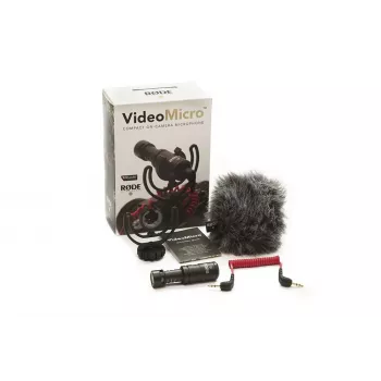 RØDE VideoMicro Negro Micrófono digital para cámara