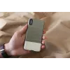 Funda para smartphone man and wood para iPhone X/XS — negro, parte trasera rígida protectora
