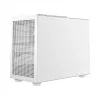 Caja de ordenador DeepCool CH160 PLUS WH Small Form Factor blanca, microATX, cristal templado, USB-C