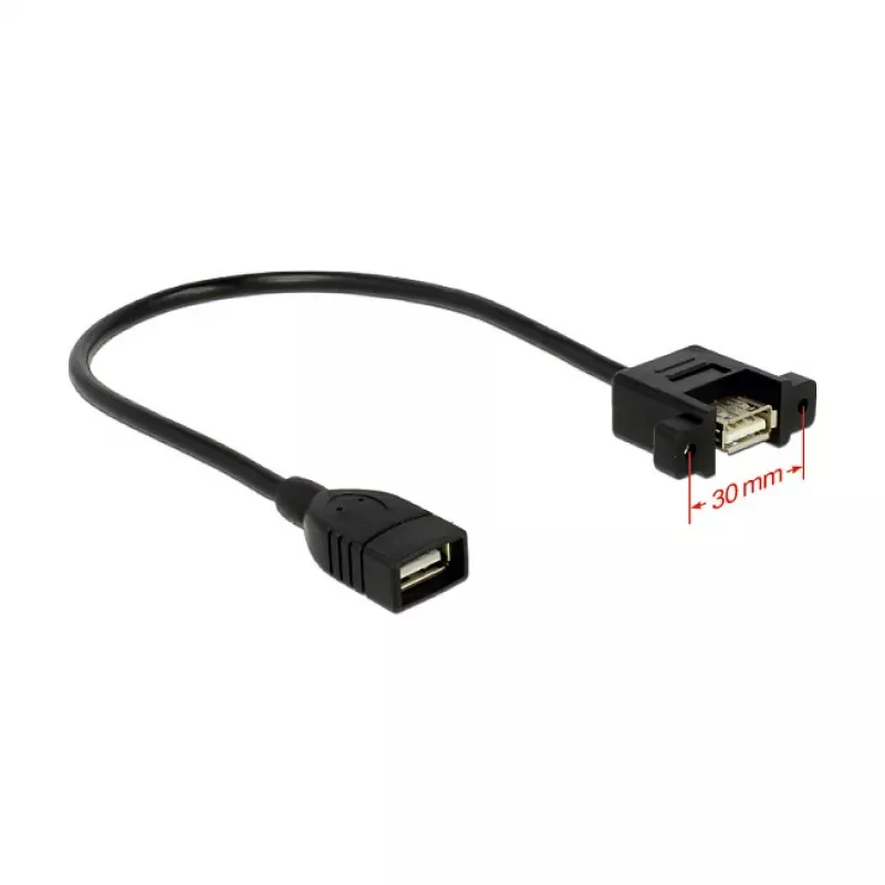 Cable USB DeLOCK 0,25 m 2xUSB2.0-A