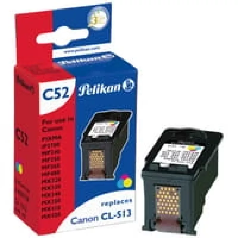 Pelikan C52 (4105738) cartucho de tinta tricolor para Canon CL-513, 18 ml