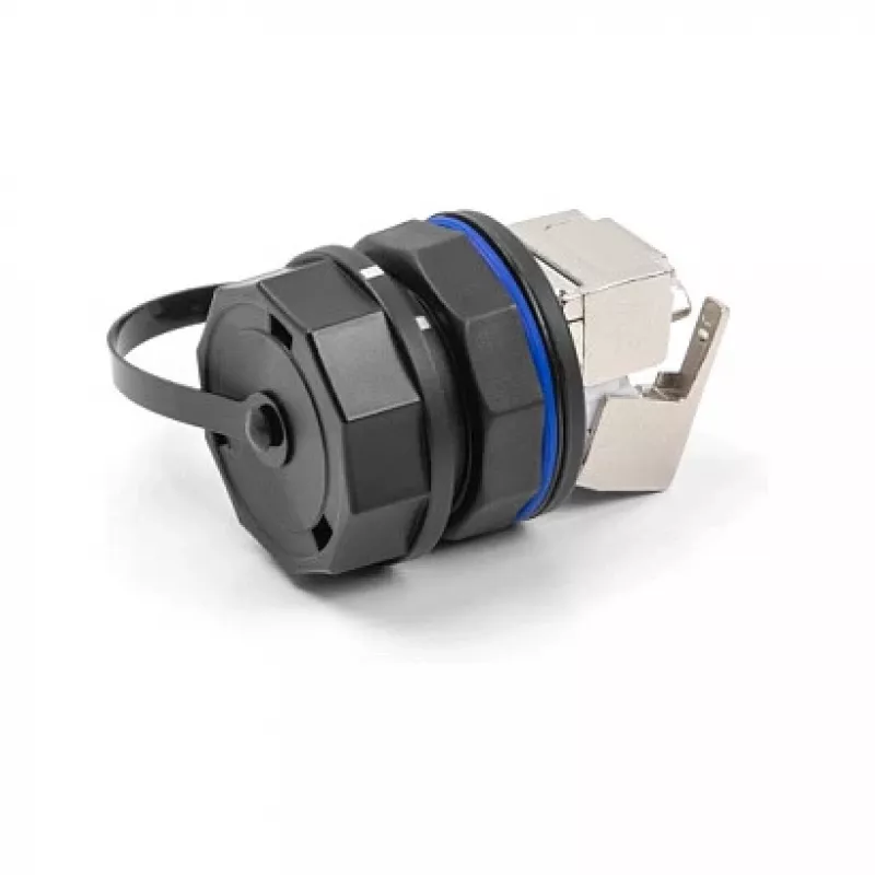 DeLOCK 67050 Tapa protectora para conectores hembra RJ45, IP68, negra