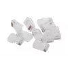 Conector macho RJ45 GEMBIRD PLUG3UP6/100, Cat5, conector recto, transparente, contactos dorados, pack de 100
