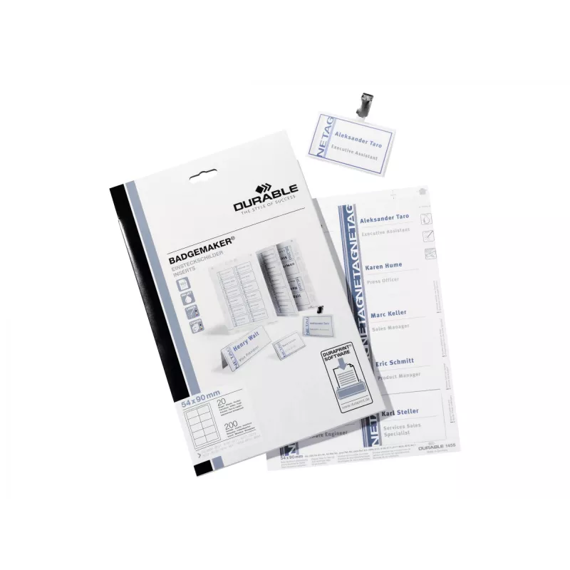 Durable 1455-02 Blanco