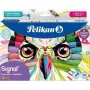 Rotulador Pelikan 825078 16 uds. punta biselada multicolor