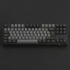 Teclado mecánico gaming AKKO Negro y Oro 5087S, interruptores Akko V3 Cream Yellow Pro, iluminación RGB
