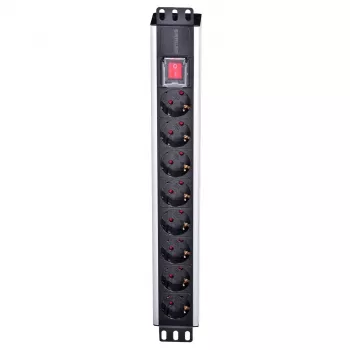 Regleta de enchufes para rack Intellinet 19 pulgadas 8 tomas versión alemana