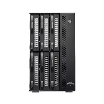 TerraMaster D6-320 unidad de disco de sobremesa negra 6 unidades HDD SSD