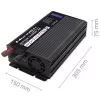 Cargador de baterías inteligente Qoltec Smart Monolith para baterías LiFePO4 AGM GEL SLA | 20A | 24V
