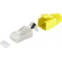 Conector de cable RJ-45 S/CONN 72067-10Y blanco amarillo