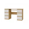 Conjunto escritorio KUBA roble Artisan/blanco