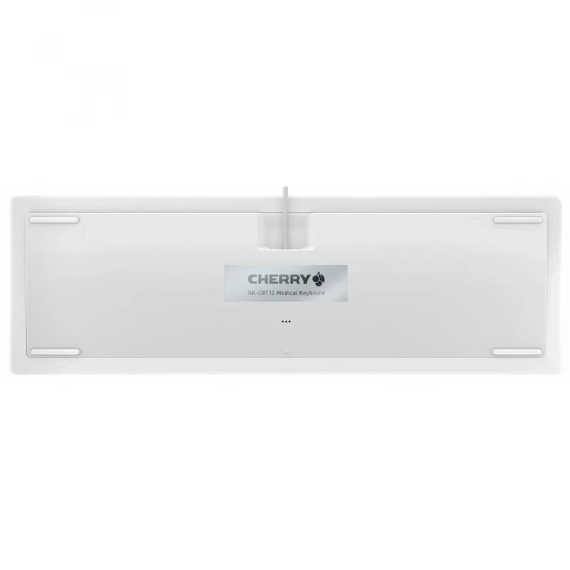 Contour Design Active Key Contour QuickClean Teclado médico Tapa extraíble Full-Size Cableado Blanco DE C8112