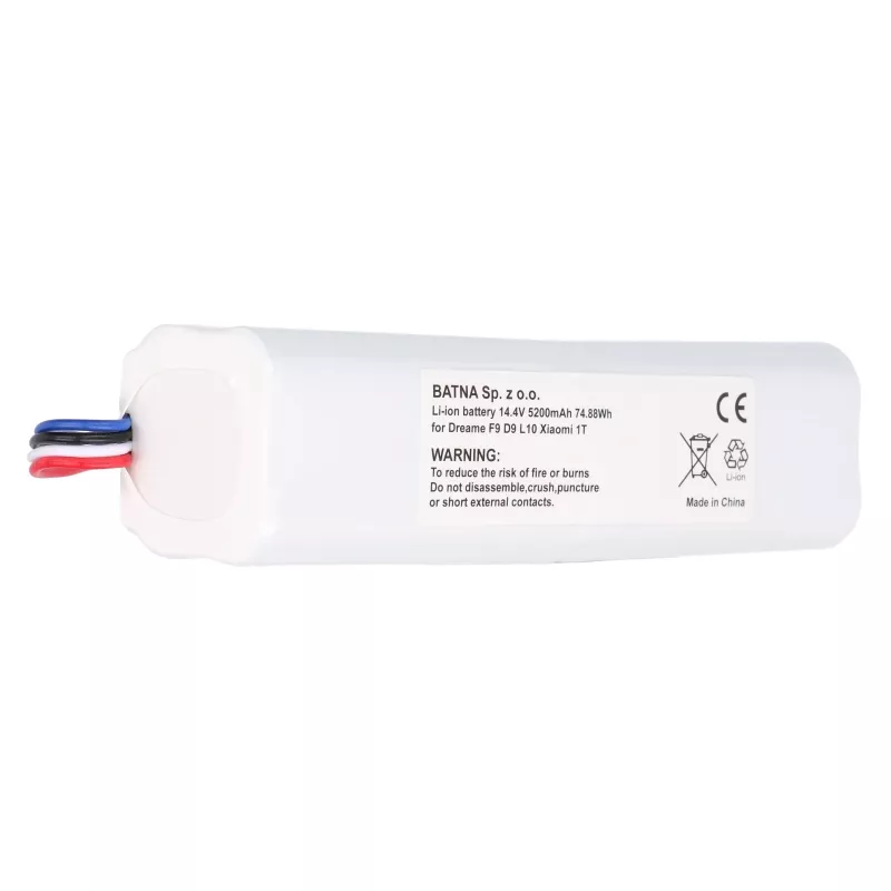 Batería para Dreame Vacuum F9/D9 PRO, 14,4V 5200mAh