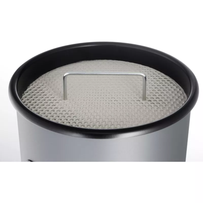 Papelera Durable 333023 17 L redonda metal plata
