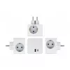 Adaptador de enchufe DeLOCK 11501 tipo F blanco 3A puertos USB