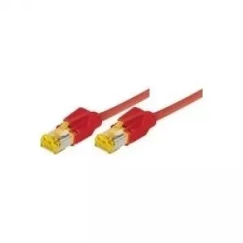 Tecline 70707R Cable de red Ethernet Rojo