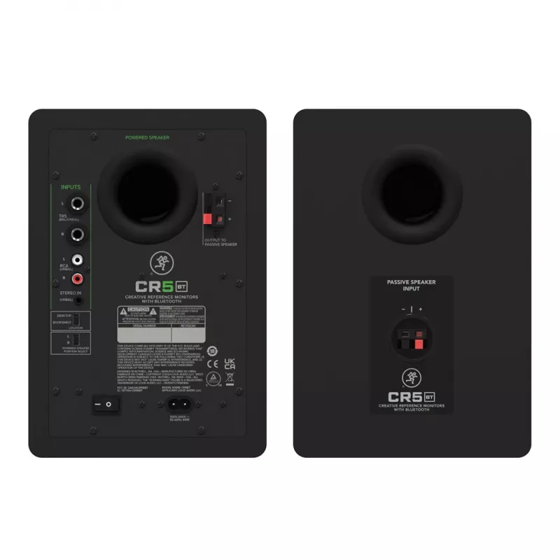 Mackie CR5 BT - altavoces de monitor activos con Bluetooth