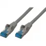 ShiverPeaks Cable patch CAT6a RJ45 S/FTP 0,5 m Gris – Red – CAT 6a