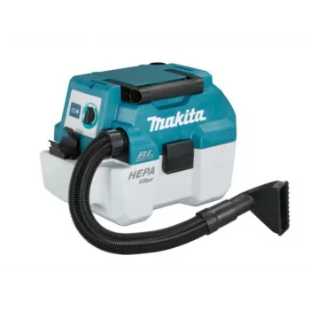 Makita DVC750LZX1 Aspirador Azul, Blanco 7,5 l 55 W