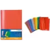 HERMA 7494 forro para cuadernos (Heftschoner) A4, PP, naranja transparente, 25 uds.