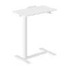 Soporte móvil de escritorio/portátil Maclean, blanco, altura ajustable 76-109 cm, máx. 30 kg, MC-120 W