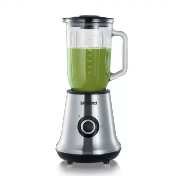 Batidora de vaso Severin SM 3734 negra - acero inoxidable 1 l 500W batidora (SM 3734)
