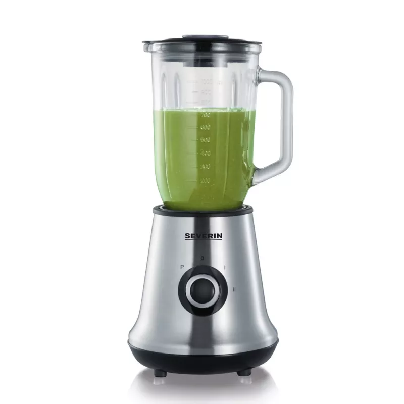 Batidora de vaso Severin SM 3734 negra - acero inoxidable 1 l 500W batidora (SM 3734)