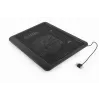 Soporte para portátil Gembird NBS-1F15-04 para portátiles de hasta 15 inch, negro, ABS, 330×250×25 mm
