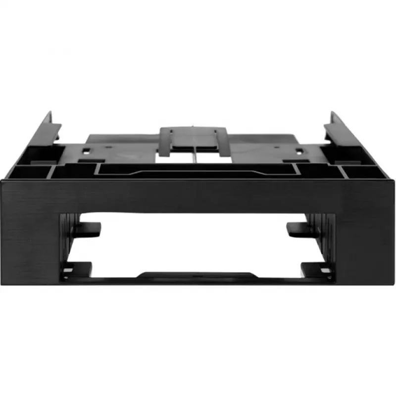 ICY DOCK Adaptador de embellecedor frontal de 3.5 a 13,30cm (5,25) Flex-Fit Trio MB343SP, negro Para alojar un dispositivo de 3.5 o un disco duro de 3.5 así como 2