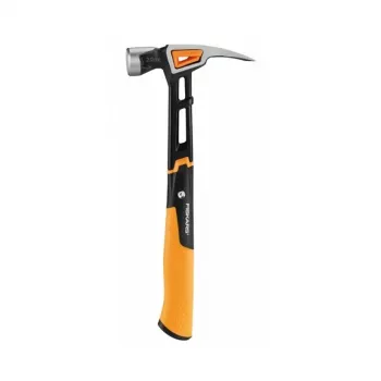 Fiskars 1020214 martillo de orejas negro, metálico, naranja