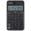 Calculadora básica CASIO SL-310UC-BK – 10 dígitos, pila/solar, funciones de impuesto y beneficio, formato de bolsillo (70×118×8,4 mm), negra