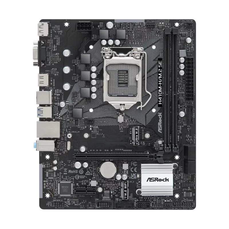 Placa base ASRock H410M-H/M.2 SE Intel H410 LGA 1200 micro ATX